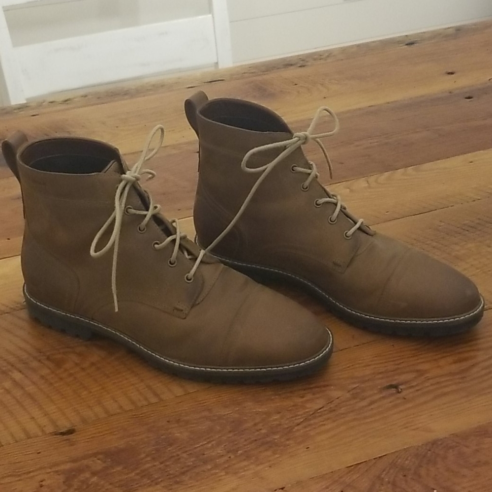 Cole haan mens Nathan cap toe boot